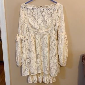 Free People Ruby Lace Minidress
